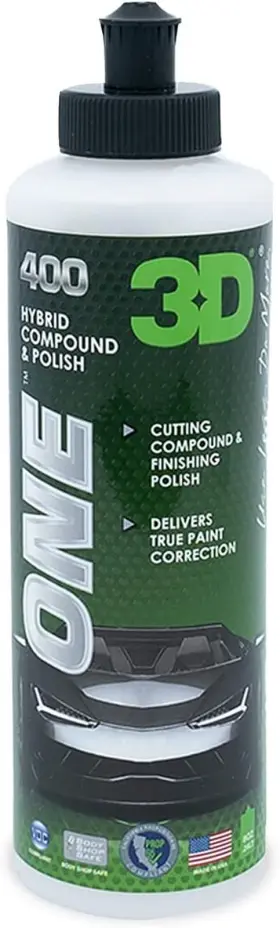 3d Auto Detailing Products 3do Parent One Car Scratch And Swirl Remover - Rubbing Compound Finishing Polish Buffi