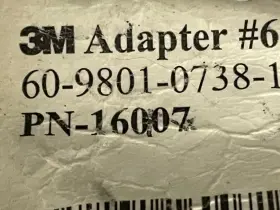 16007 3m Pps Stainless Steel Female Type 6 Adapter Brand New Oem