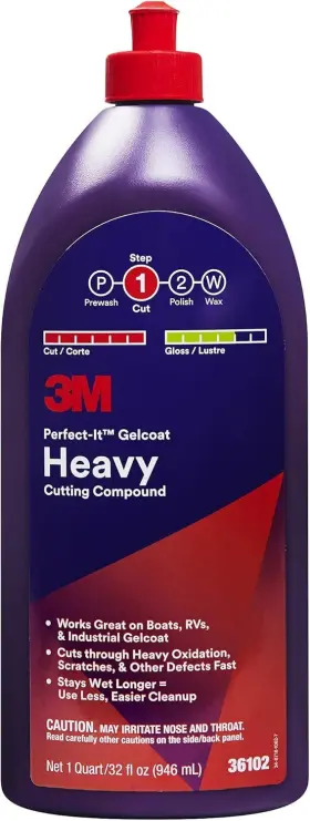 36102 3m Perfect-it Gelcoat Heavy Cutting Compound 1 Quart