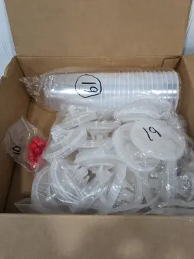 7010029843 3m Spray Booth Accessories Pps Large Lids& Liner 16024 Incomplete