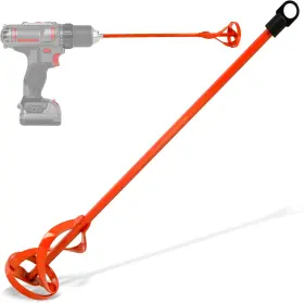 0433 Abn Paint Compound Sealer Cement Mixer For 1-5 Gallon Buckets 3/8in Drive 16