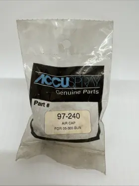 05-300 Accuspray 97-240 Air Cap For Gun Fast Free Shipping