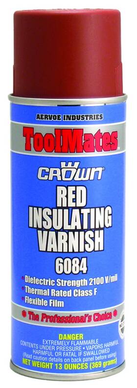 6084 Aervoe - Red Insulating Varnish Case Of 12