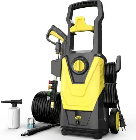 Dkgh01 Agiiman Electric Pressure Washer 4800psi Max 3.2gpm Power 20ft Hose 4 Nozzles