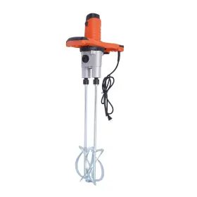 Ml-296 Ahulin Electric Mortar Mixer 1800w Handheld Concrete With 2 Adjustabl