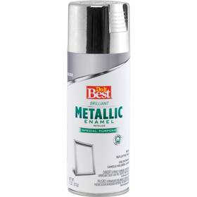 All-source 203295d All-source 11oz Metallic Satin Enamel Spray Paint Silver