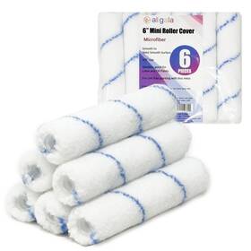 Allgala Th10380 6 Inch Mini 3/8 Nap Shedless Microfiber Paint Micro Pack Of
