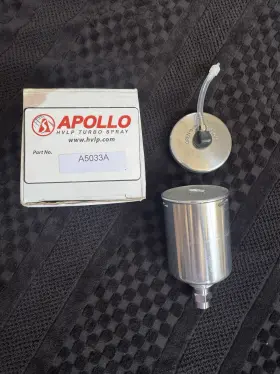 A5033a Apollo Sprayer Hvlp 7700c Series 250cc Non Teflon Gravity Cup 8 Oz