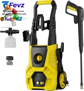 G5168-y1 Appvava Electric Pressure Washer 5000 Psi 3.0 Gpm High Power With 4 Yellow