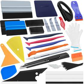 Arayker Ark-vwk27 27 Pcs Car Vinyl Wrap Applicator Tool Kit Vehicle Kit