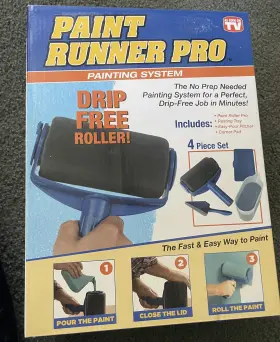 H-82446 As Seen On Tv Paint Runner Pro Painting System 4 Pc Set - Brand New