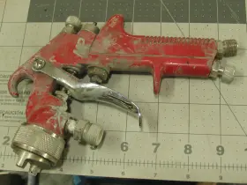 2100astro Astro Mp One Spray Gun #4008 Complete With 1.8 Nozzle