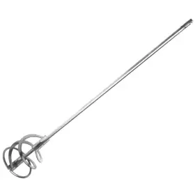 Auto-plaza 772467397510 Sds Spiral Mixing Paddle Paint And Mud Mixer Whisk Silver For Drill In