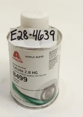 8499 Axalta General Industrial Tufcote 2.8 Hg Acrylic Alkyd Additive 1/2 Pint