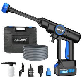 Azzuno Pwg-0011 Cordless Pressure Washer 850psi Portable Blue