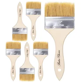 Bates Choice 850025106566 Bates- Chip Paint Brushes 3 Inch 6 Pack Brush For Painting