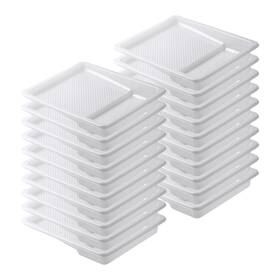 Bates Choice Aray020b212 Bates- Paint Tray Liner 9 Inch 20 Pack Pans White
