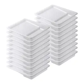 Aray020b212 Bates Choice Bates- Paint Tray Liner 9 Inch 20 Pack Pans White