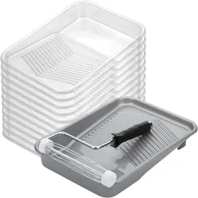 Dmzu012b409 Bates Choice Bates- Paint Tray Set 9-inch 12 Pcs Plastic With 10 Gray