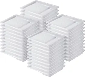 Fvpq040b432vq Bates Choice Bates- Paint Tray Liner 9 Inch 40 Pcs White Pack