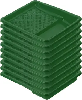 Nzoq010b441vc Bates Choice Bates- Paint Tray Liner 9 Inch 10 Pcs Green Pack