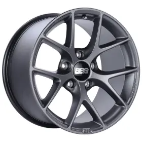 Sr023sg Bbs Sr Satin Grey Wheel With Painted Finish 18 X 8. Inches /5 114 Mm 50