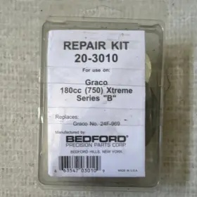 24f-969 Bedford 20-3010 Repair Kit For Graco 180cc 750 Xtreme Series B