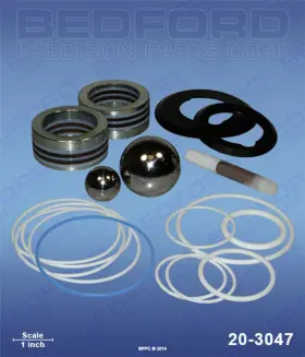 24f-966 Bedford 20-3048 Replacement 24f966 Or Packing Seal Kit