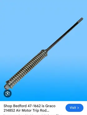 214-852 Bedford 47-1662 Graco 214852 Trip Rod Assembly Bulldog King New