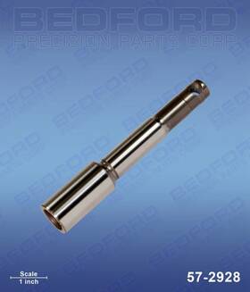Bedford 57-2928 Piston Rod Little Pro Power Pup Replaces Airlessco 331-708