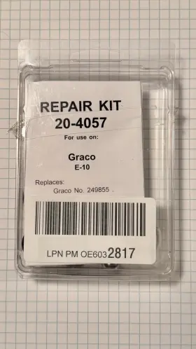 20-4057 Bedford Precision Parts Repair Kit For Graco E-10 No. 249855