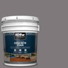 Pfc-74 Behr Premium 400709093066 5gal.#pfc-74 Tarnished Silver Solid Color Flat Interior/exterior Concrete Stain