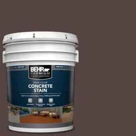 Pfc-25 Behr Premium 400709093288 5gal.#pfc-25 Dark Walnut Solid Color Flat Interior/exterior Concrete Stain