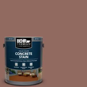 Pfc-09 Behr Premium 678885094874 1gal.#pfc-09 Giant Sequoia Solid Color Flat Interior/exterior Concrete Stain