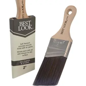 772278 Best Look 009326789033 2 Inch Angle Sash Short Handle Paint Brush
