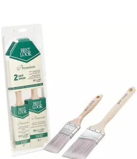 Best Look 009326789675 Premium Paint Brush Set 2-piece Dib A 432 S0