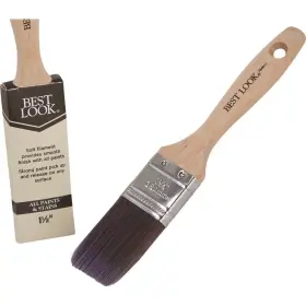 784011 Best Look 1.5 Inch Flat Polyester Paint Brush Pack Of 6