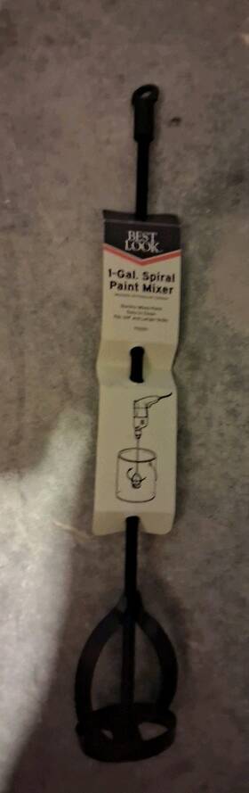 Best Look Sm1-dib 1 Gal. Steel Spiral Paint Mixer