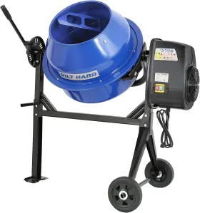 Tl-cm115 Bilt Hard Electric Cement Mixer 4 Cubic Ft Portable Concrete Machine Whee