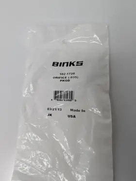 102-1720 Binks Orifice .035