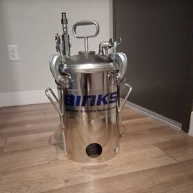 Binks 183s-210ce Pressure Feed Tank Assembly