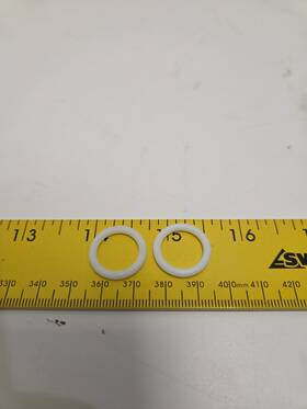 Binks 20-5445 9/16 Inch Id 3/4 Od O-ring Lot Of 2