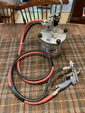 2101-2800-7 Binks Spray Gun Bundle- /pressure Cup Sg2 8-600 /hoses