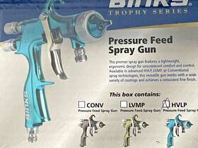 Binks 2465-12hv-so Trophy Hvlp Gun Nib