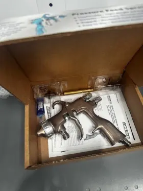 2465-cn1 Binks Trophy Series Full Size Pressure Feed Manual Spray Gun -new