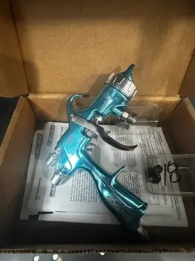 2465-hv1 Binks Trophy Hvlp Pressure Gun Kit