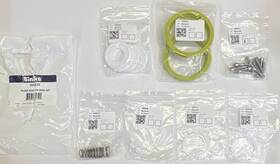 Binks 250625 Fluid Piston Seal Kit - Seals Springs Screws White/green/silver