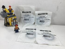 Binks 41-1346 - 4 Part Lot V-packing Leather New Old Stock