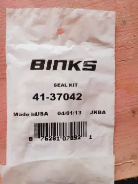 41-37042 Binks 41-4193 - Air Control Sealkit #41-37042