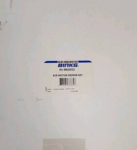 Binks 41-861032 Air Motor Service Kit